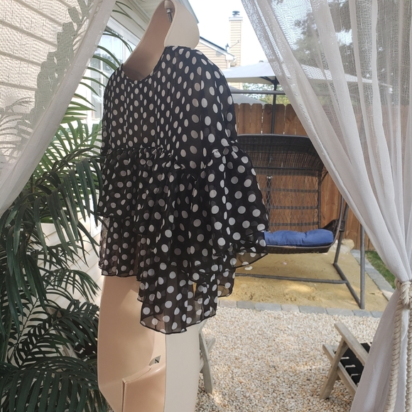 Ruffled crop top - Picture 4 of 6